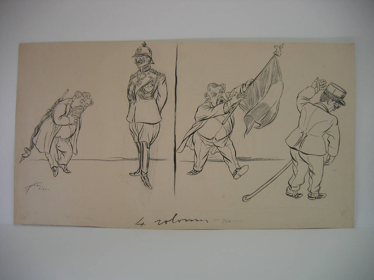 Ieri e oggi (disegno) di Mazza, Aldo (1912/01/28 - )