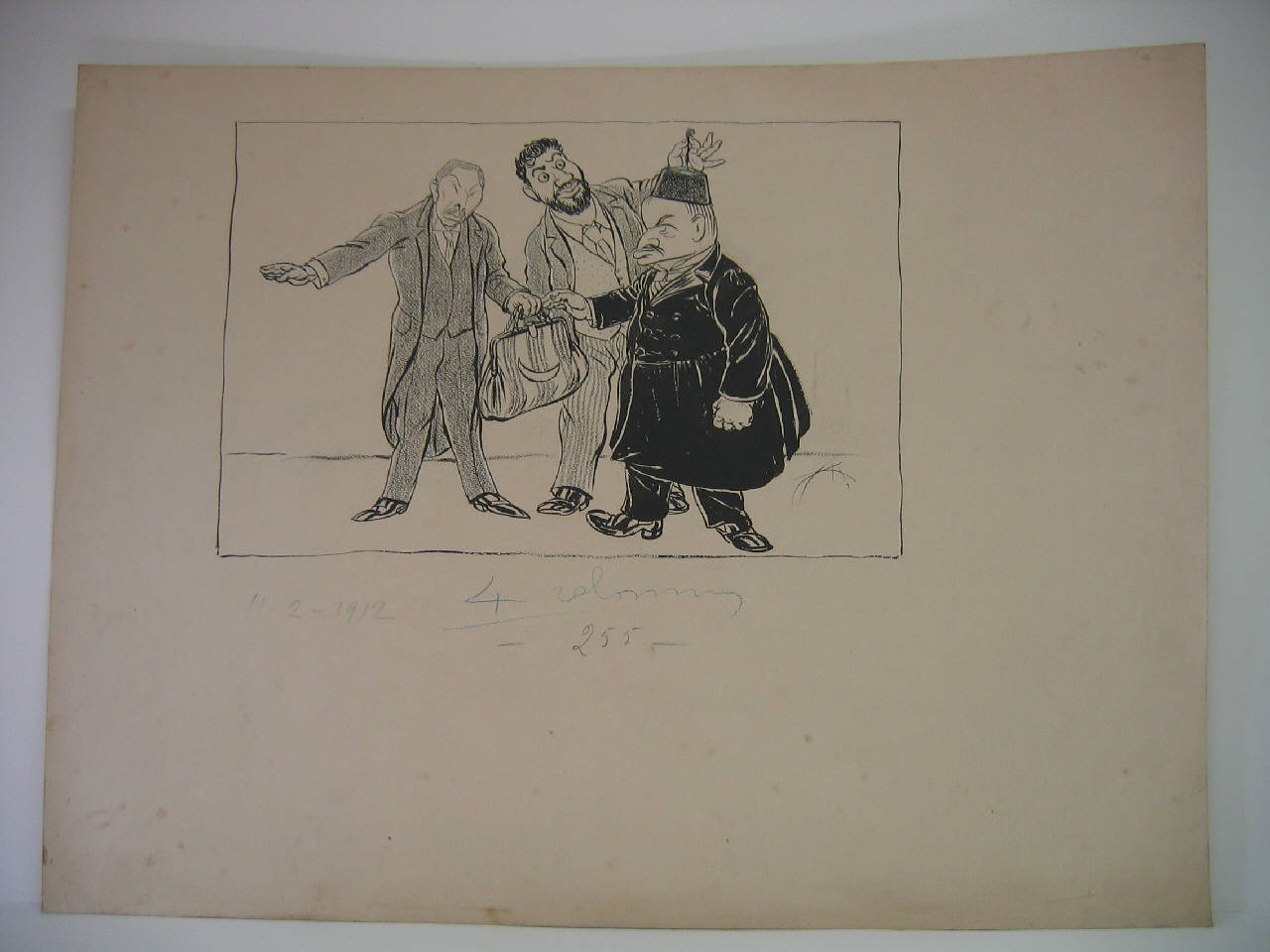 Il candidato socialista ad Alessandria (disegno) di Mazza, Aldo (1912/02/11 - )