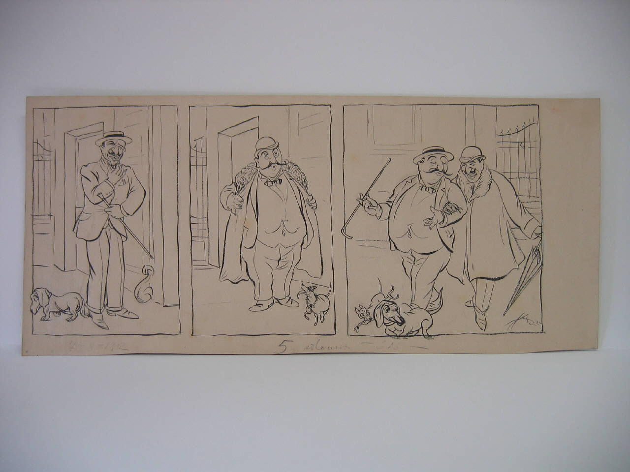 Scherzi della primavera (disegno) di Mazza, Aldo (1912/04/07 - )