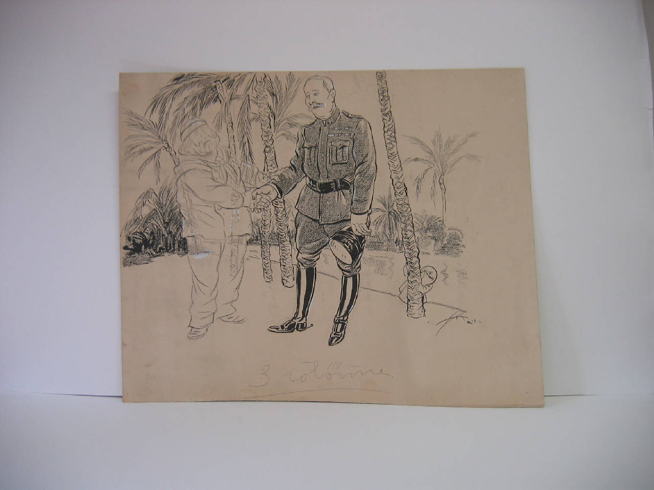 Il generale Ameglio (disegno) di Mazza, Aldo (1912/05/26 - )