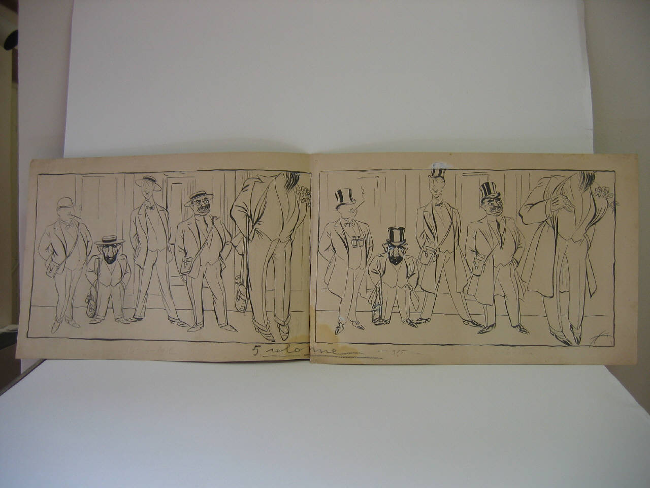 La toletta della direzione delle corse (disegno) di Mazza, Aldo (1912/06/16 - )