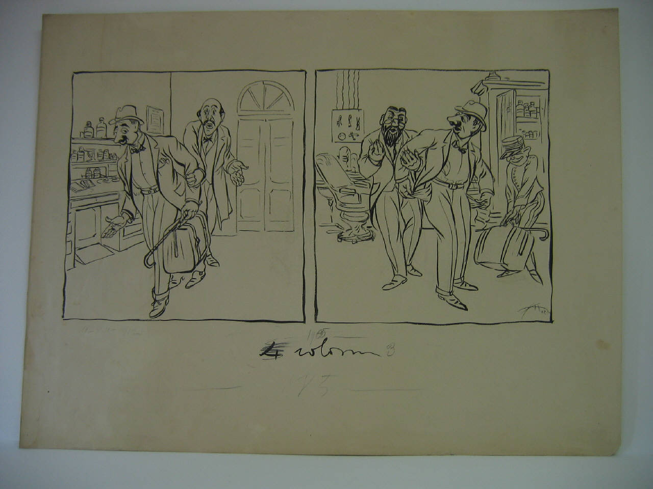 Stazioni balneari (disegno) di Mazza, Aldo (1912/08/11 - )