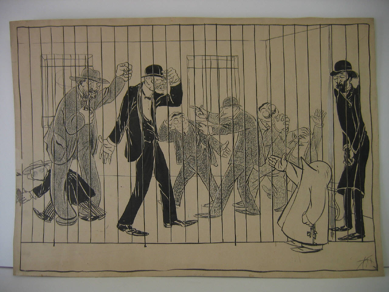 Mombello - sezione lirica. (disegno) di Mazza, Aldo (1908/04/05 - )