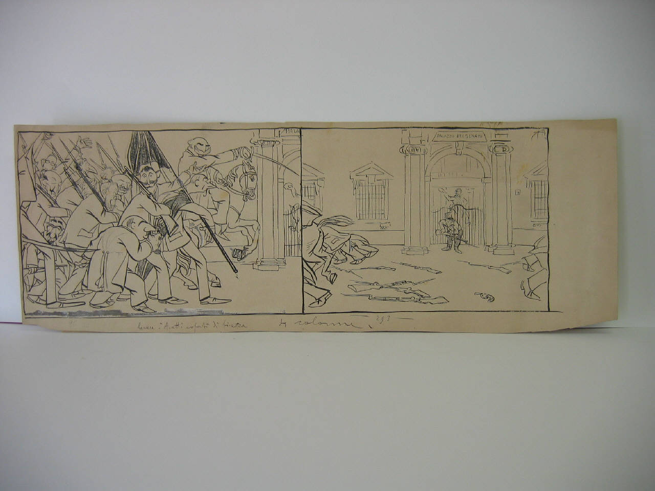 L'imminente campagna per la liberazione di Napoleone III. (disegno) di Mazza, Aldo (1908/04/26 - )