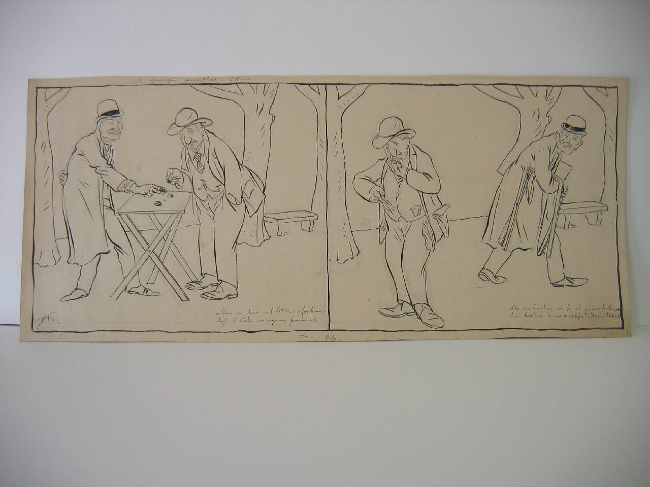 I CONVEGNI AERENTHAL-TITTONI. (disegno) di Mazza, Aldo (1909/01/31 - )