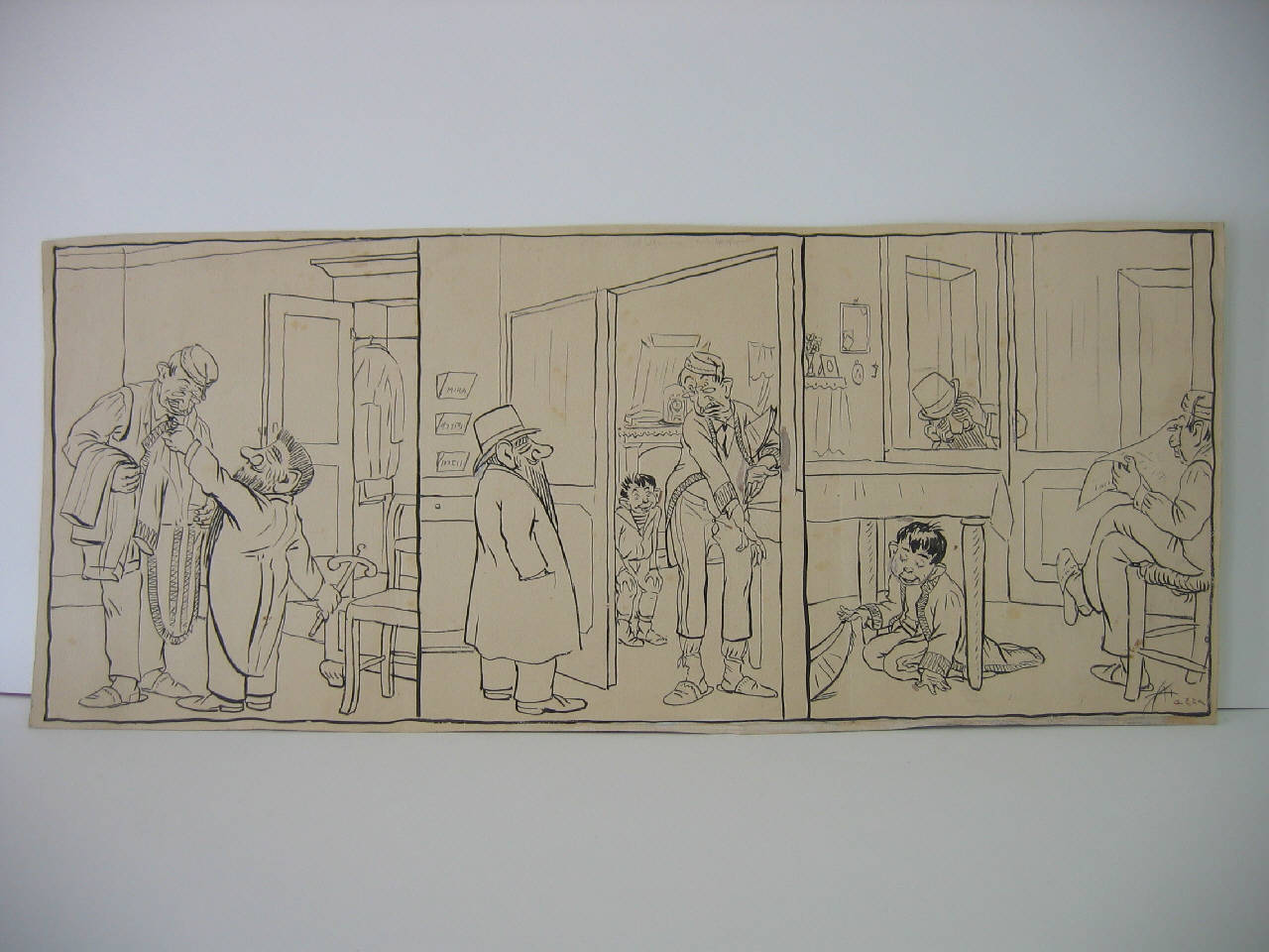 LA FINE DI UN SOTTOSEGRETARIO. (disegno) di Mazza, Aldo (1909/03/14 - )