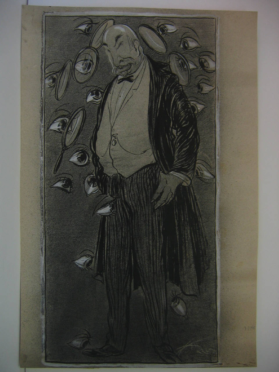 LA LETTERA DI GIOLITTI. (disegno) di Mazza, Aldo (1915/02/07 - )