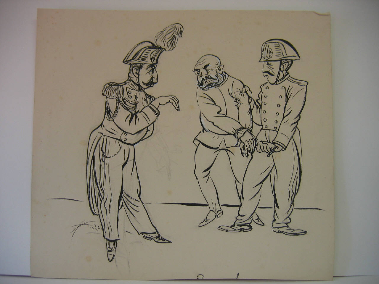 LA REFURTIVA. (disegno) di Mazza, Aldo (1915/05/30 - )