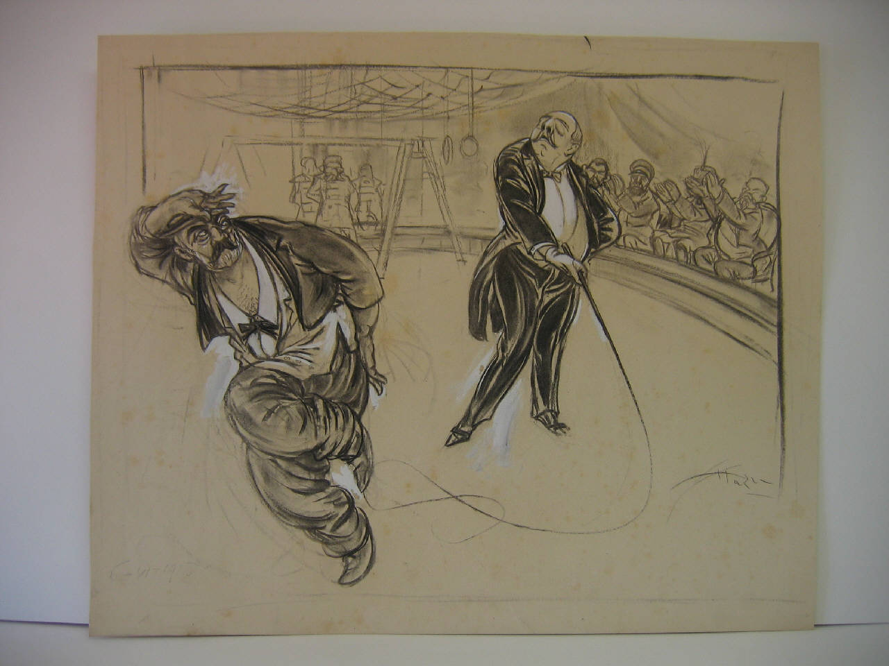 GRAN CIRCO EUROPEO. (disegno) di Mazza, Aldo (1915/06/06 - )