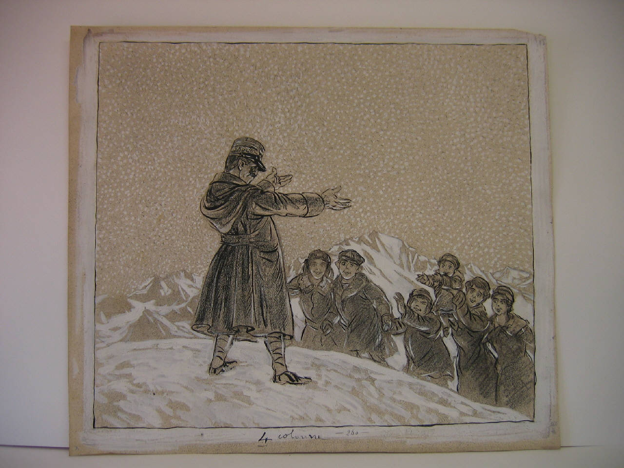 DUE NATALI. (2) (disegno) di Mazza, Aldo (1915/12/26 - )