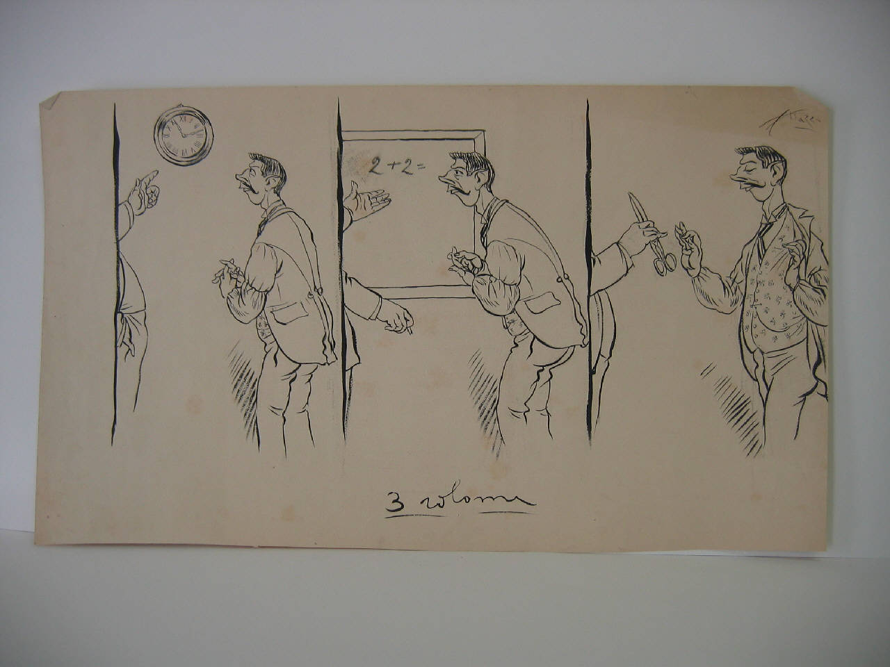 DOPO L'ULTIMA CENSURA AL "GUERINO" (disegno) di Mazza, Aldo (1917/07/01 - )