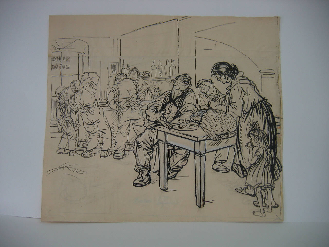 LAZZARONISMO N.1 E LAZZARONISMO N.2. (disegno) di Mazza, Aldo (1921/09/11 - )