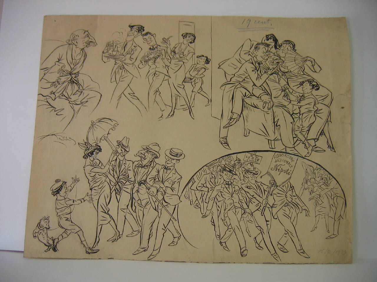 L'ABOLIZIONE DELLA TASSA DI SUCCESSIONE. (disegno) di Mazza, Aldo (1923/07/15 - )