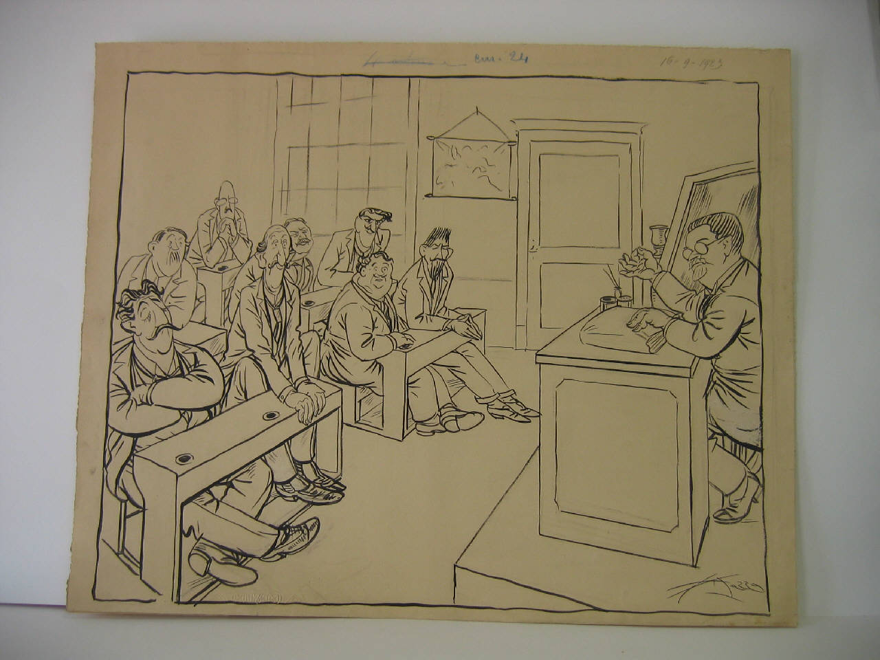 CORSI ESTIVI. (disegno) di Mazza, Aldo (1923/09/16 - )