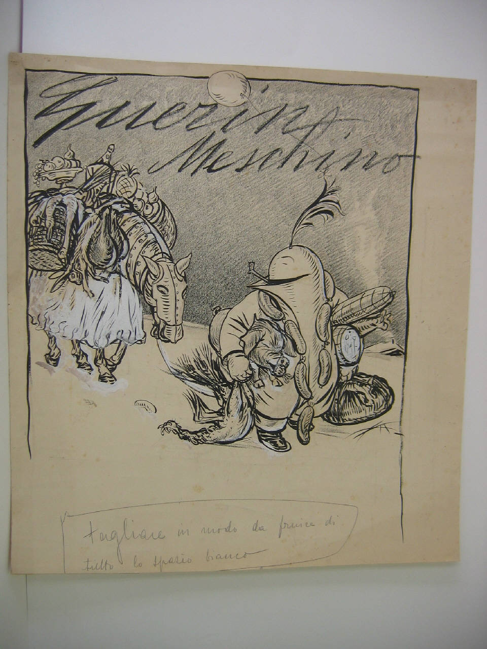 NUMERO DOPPIO NATALIZIO. (disegno) di Mazza, Aldo (1923/12/23 - )