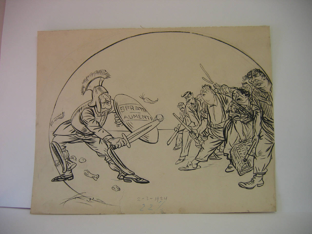 DA GALEOTTO A MARINATO. (disegno) di Mazza, Aldo (1924/03/02 - )