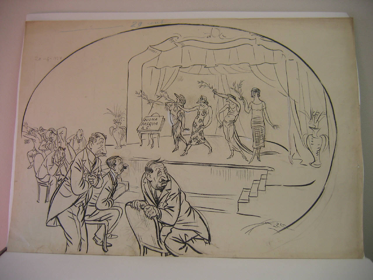 BUONI CONSIGLI. (disegno) di Mazza, Aldo (1924/04/20 - )