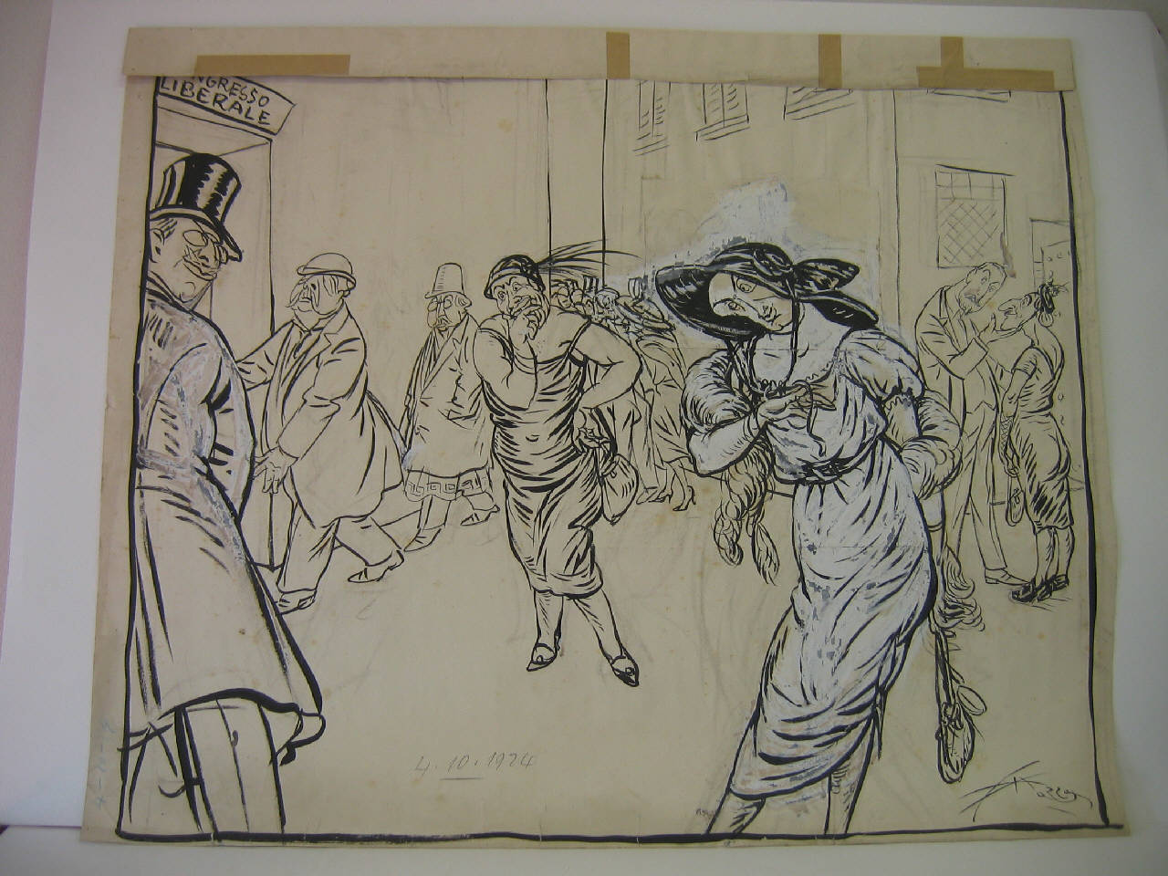 SEDUZIONI. (disegno) di Mazza, Aldo (1924/10/04 - )