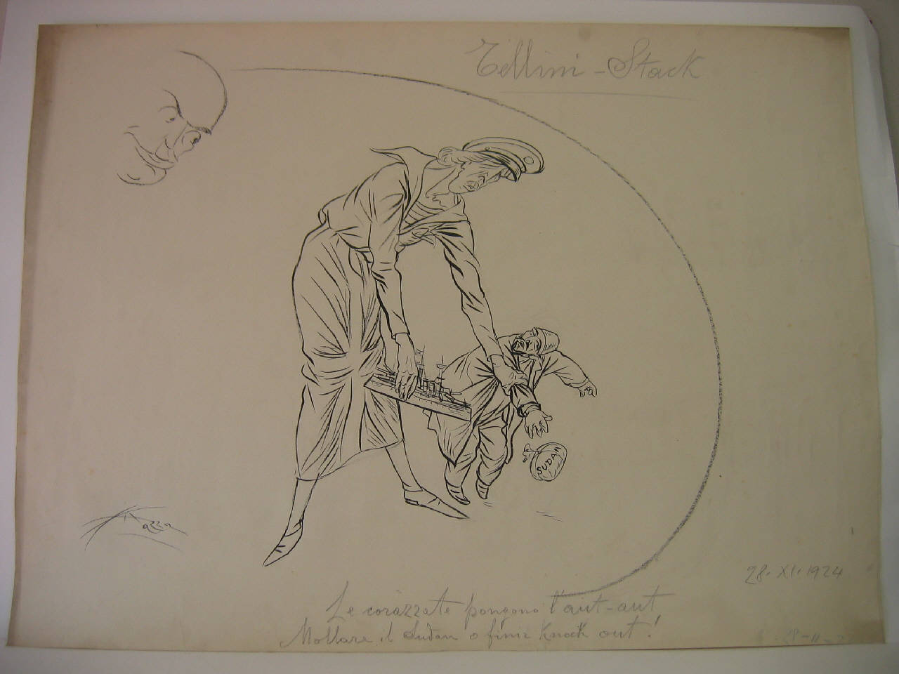 TELLINI-STACK. (disegno) di Mazza, Aldo (1924/11/28 - )