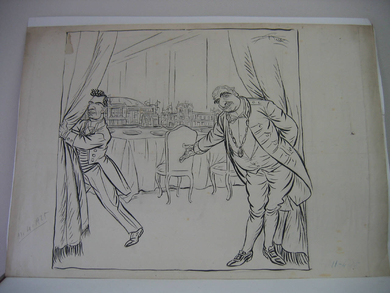 LA FIERA CAMPIONARIA. (disegno) di Mazza, Aldo (1925/04/11 - )