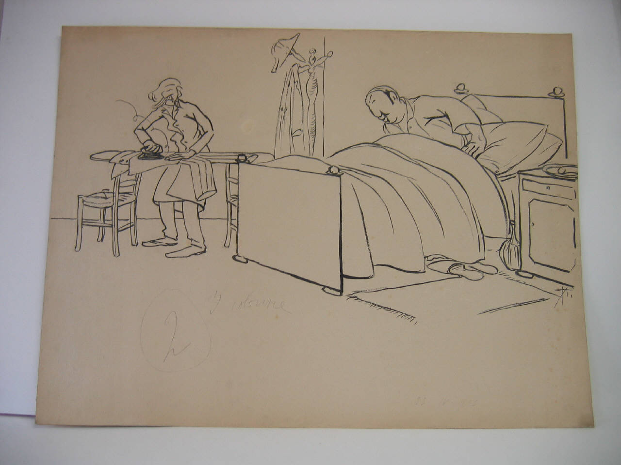 LA SALUTE DI S. E. GIOLITTI. (disegno) di Mazza, Aldo (1905/04/23 - )