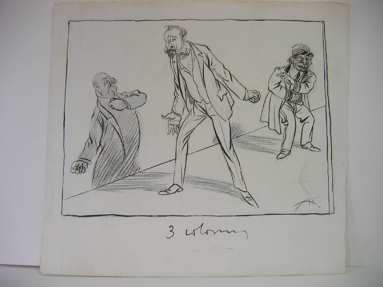 EFFETTI DEL VOTO. (disegno) di Mazza, Aldo (1914/03/08 - )