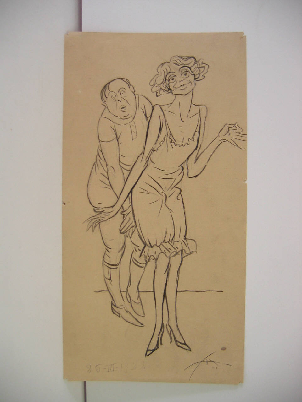 Gli attori e la tassa sul lusso. (disegno) di Mazza, Aldo (1922/03/26 - )