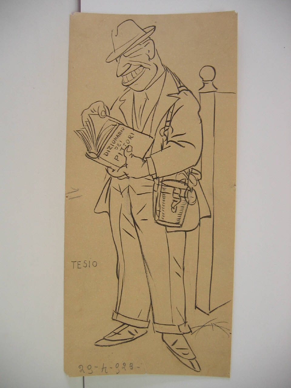 L'eterno vincitore del Derby. (disegno) di Mazza, Aldo (1923/04/29 - )