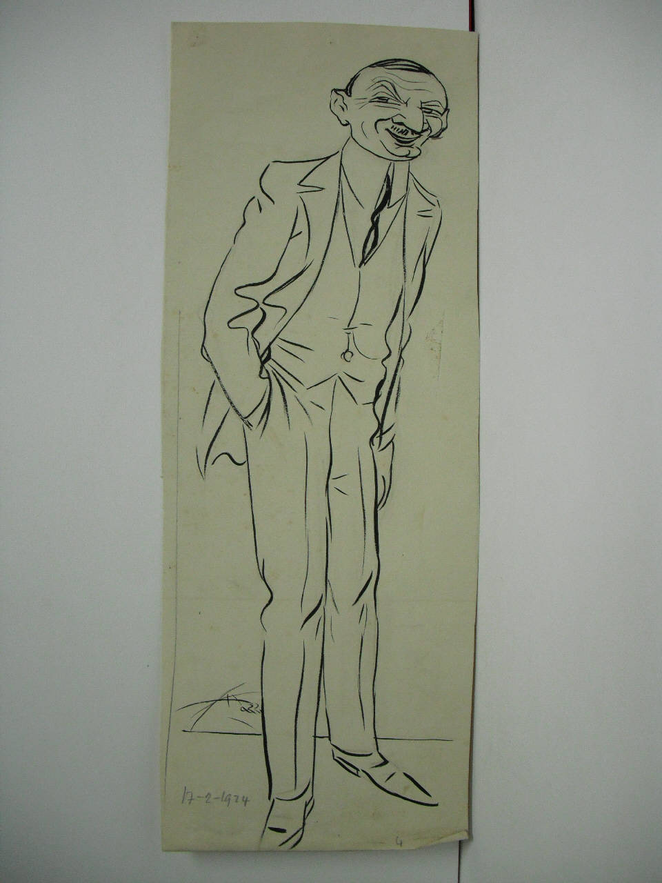 L'ON. VENINO. (disegno) di Mazza, Aldo (1924/02/17 - )