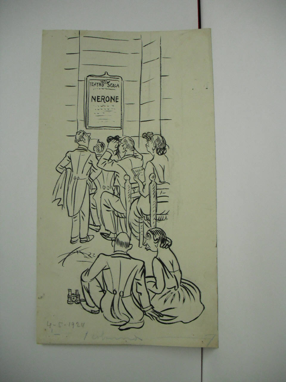 I MENO FORTUNATI. (disegno) di Mazza, Aldo (1924/05/04 - )