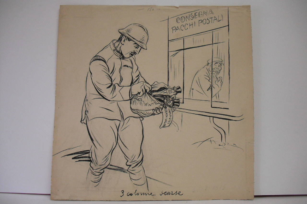 I RISULTATI DELLA CONFERENZA. (disegno) di Mazza, Aldo (1919/05/25 - )