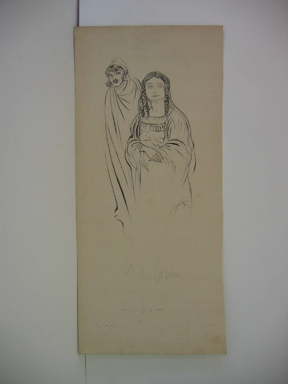 CASA VISCONTI PER LA CROCE ROSSA. (disegno) di Mazza, Aldo (1912/01/28 - )