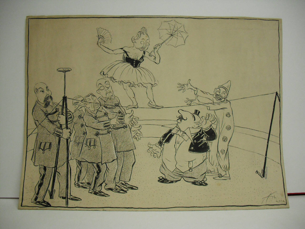 GRANDE COMPAGNIA ACROBATICA DEL MARINO (great attraction). (disegno) di Mazza, Aldo (1909/06/13 - )