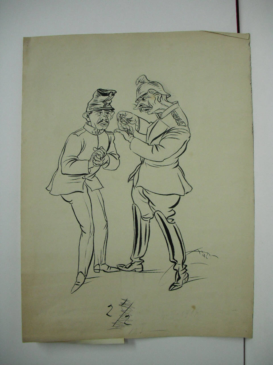 L'AVVENIRE DELL'AUSTRIA. (disegno) di Mazza, Aldo (1917/02/04 - )