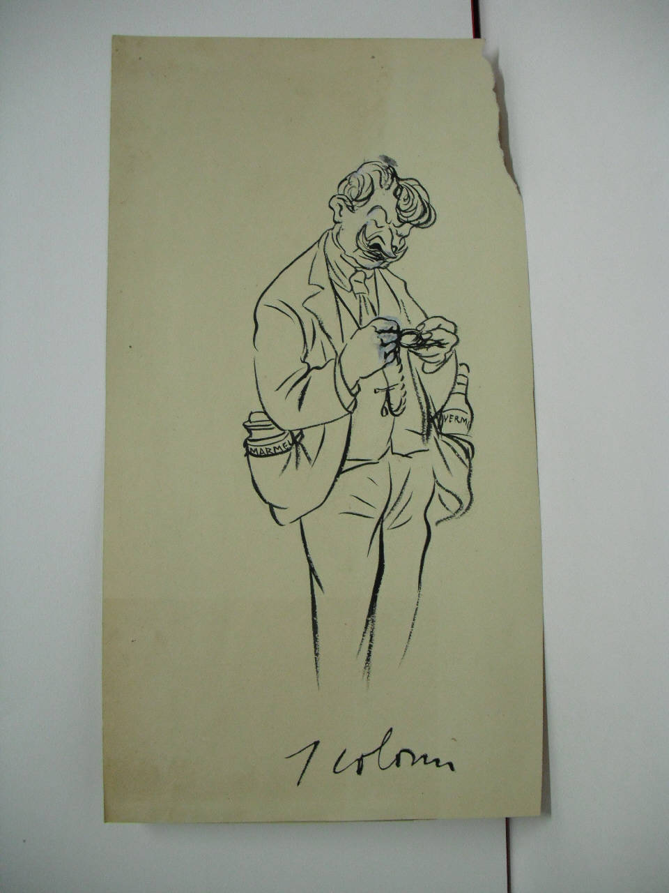 LA NUOVA ORA. (disegno) di Mazza, Aldo (1917/03/23 - )