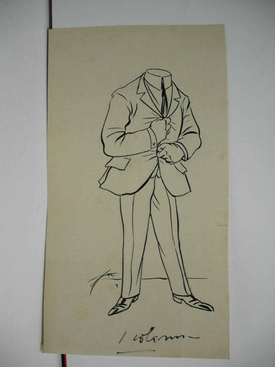 LA TERZA SOTTOSCRIZIONE IL NOSTRO LIBRO NERO. (disegno) di Mazza, Aldo (1917/05/06 - )