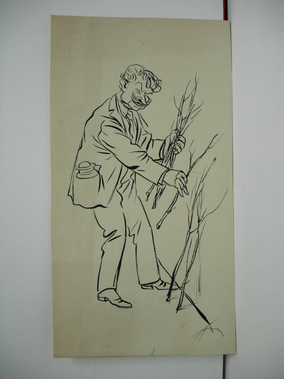 IL COMBUSTIBILE COMUNALE. (disegno) di Mazza, Aldo (1917/09/02 - )