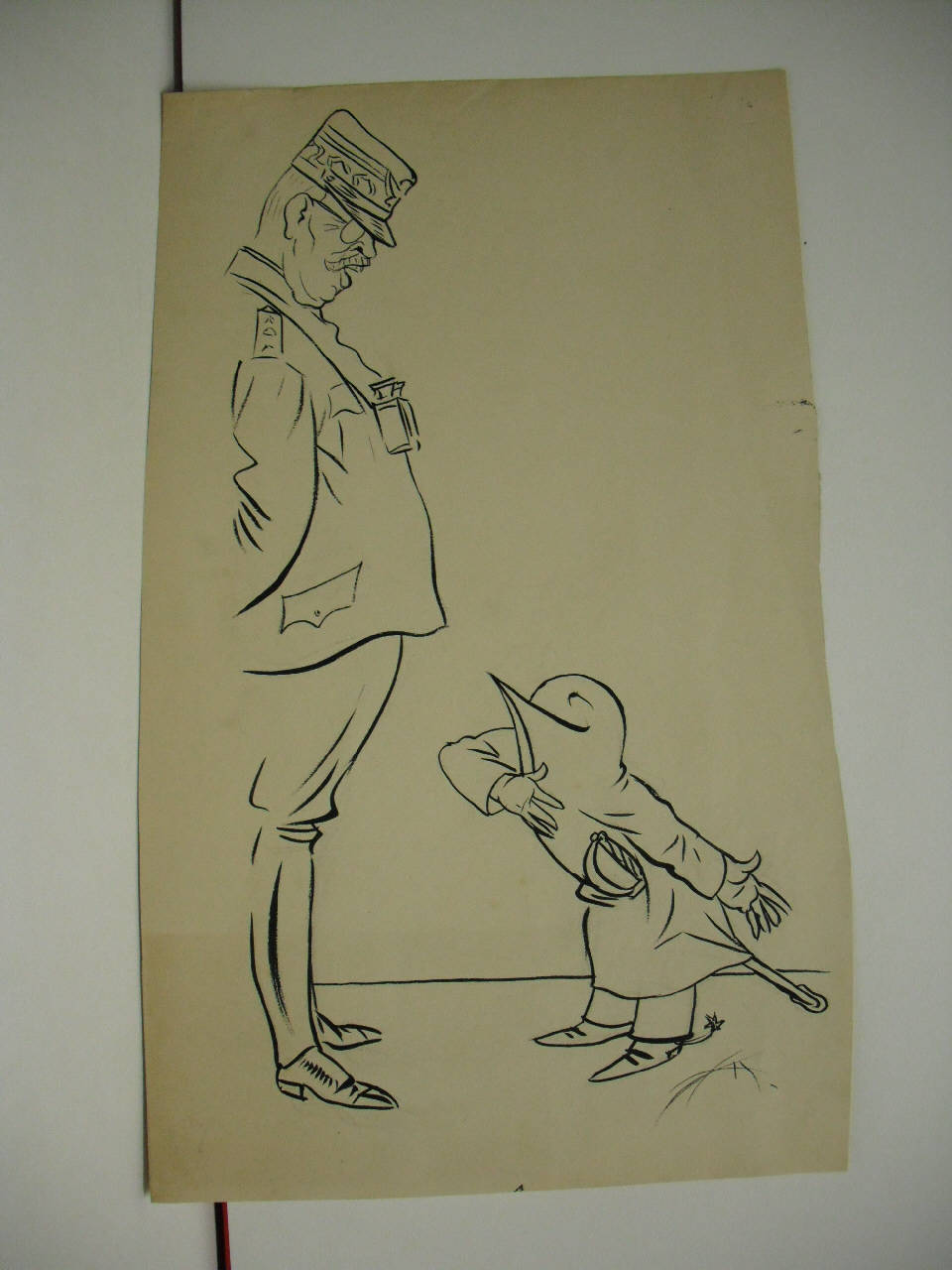 IL 67° COMPLEANNO. (disegno) di Mazza, Aldo (1917/09/09 - )