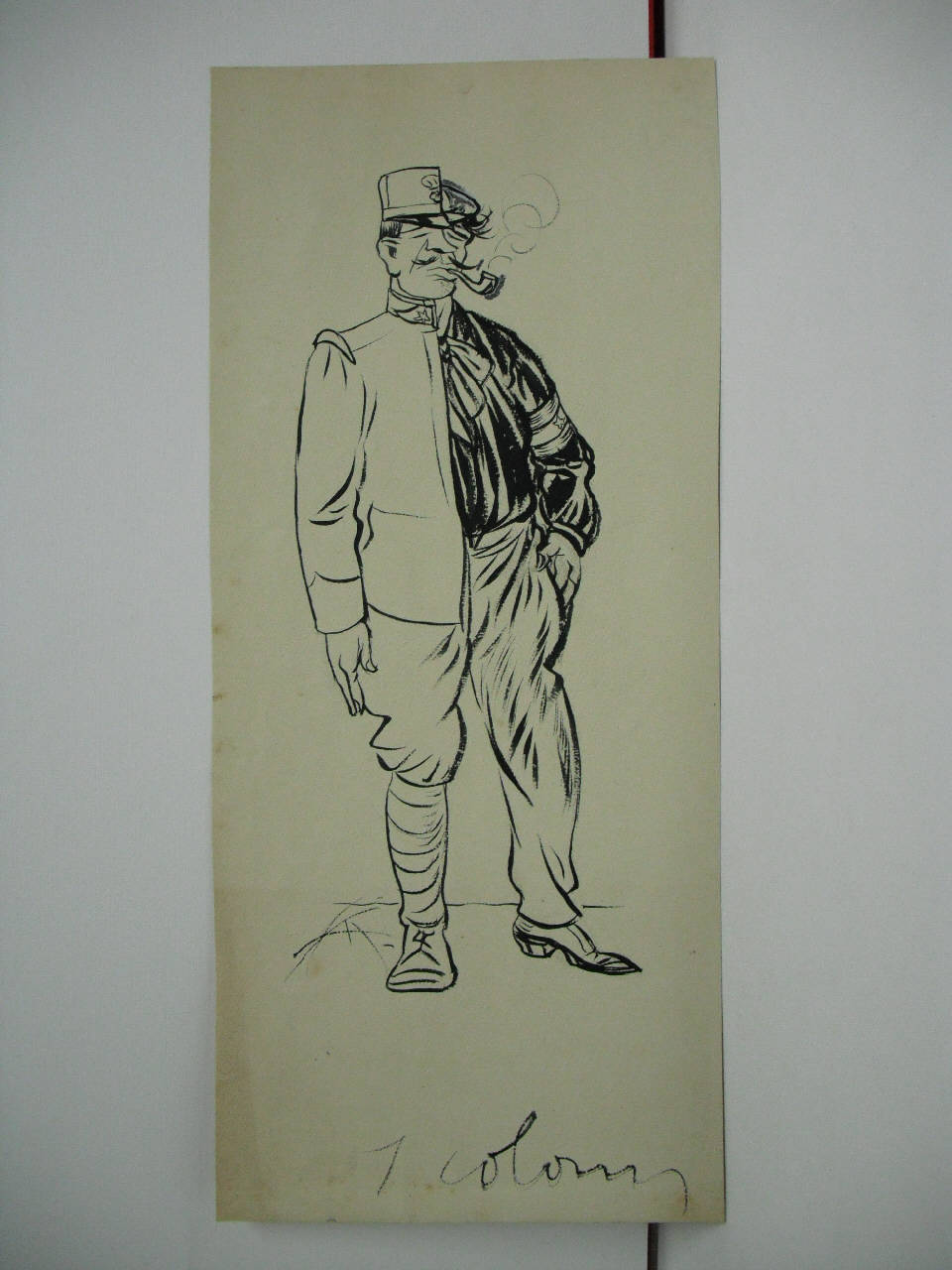 SE CI DECIDESSIMO. (disegno) di Mazza, Aldo (1917/09/30 - )