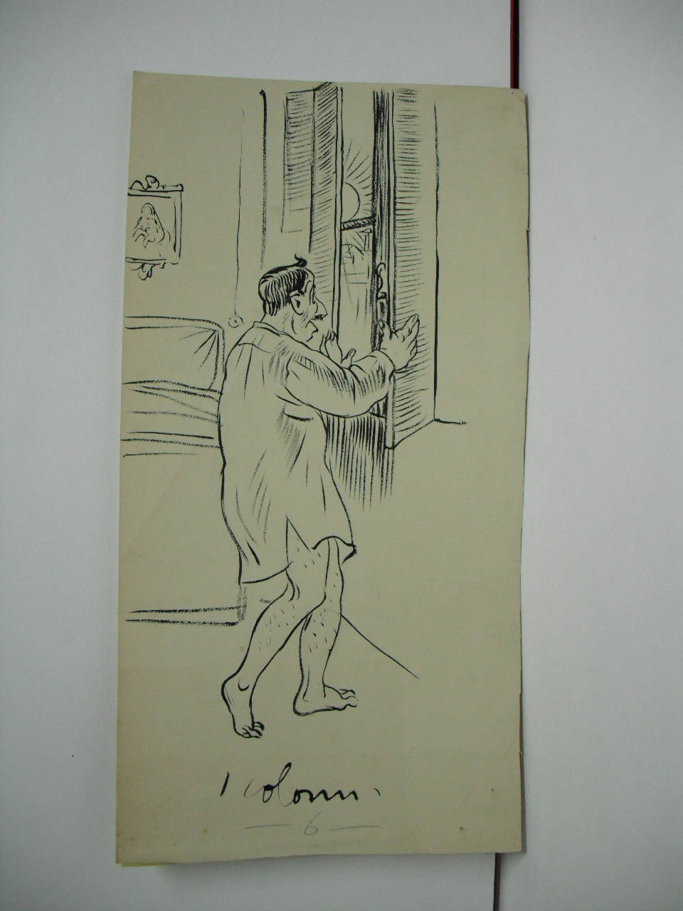 IL NUOVO COPRIFUOCO. (disegno) di Mazza, Aldo (1918/02/03 - )