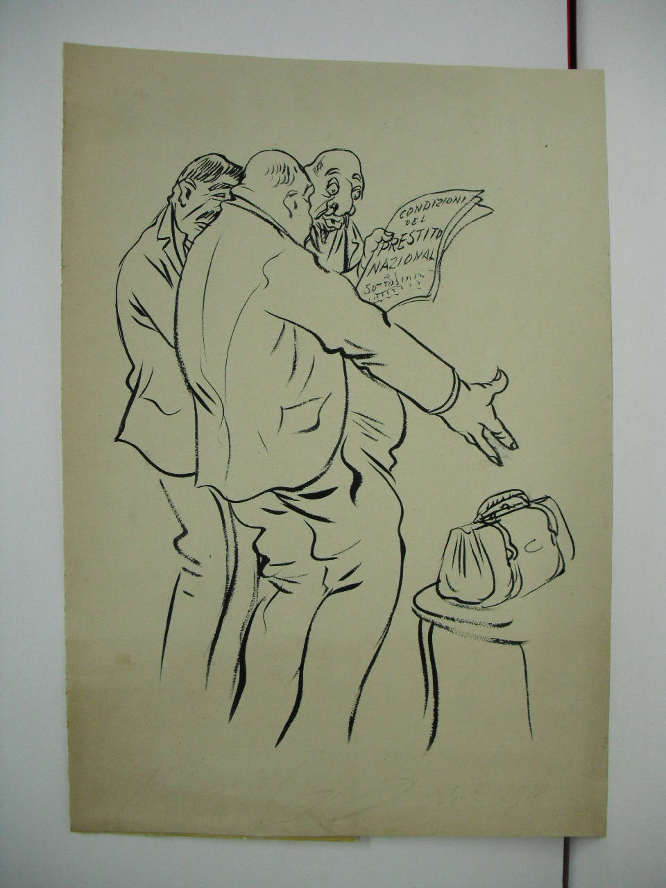 SOTTOSCRIVETE! (disegno) di Mazza, Aldo (1918/02/24 - )