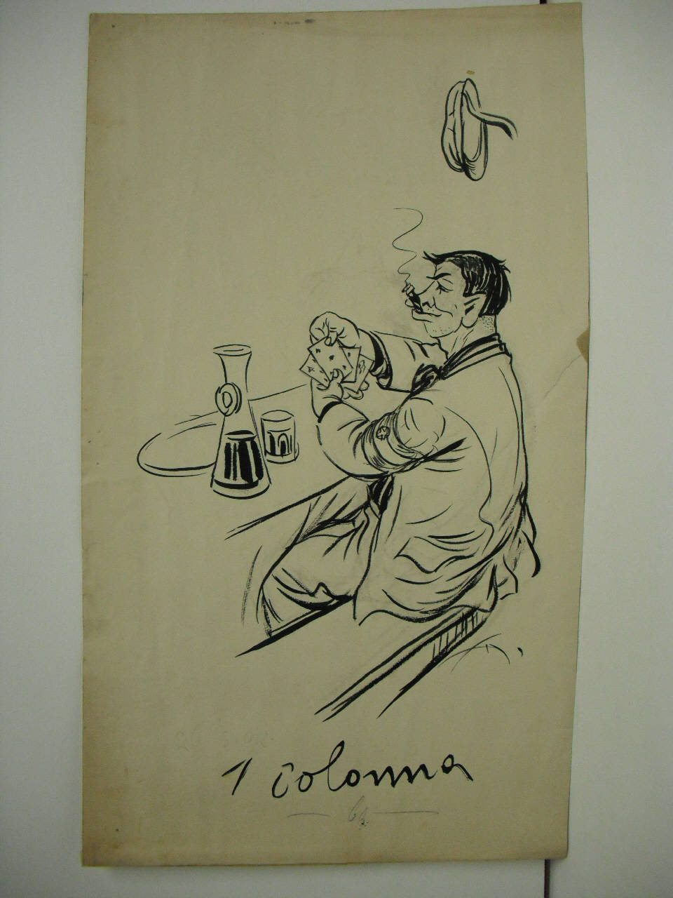 L'ANNIVERSARIO. (disegno) di Mazza, Aldo (1918/05/26 - )