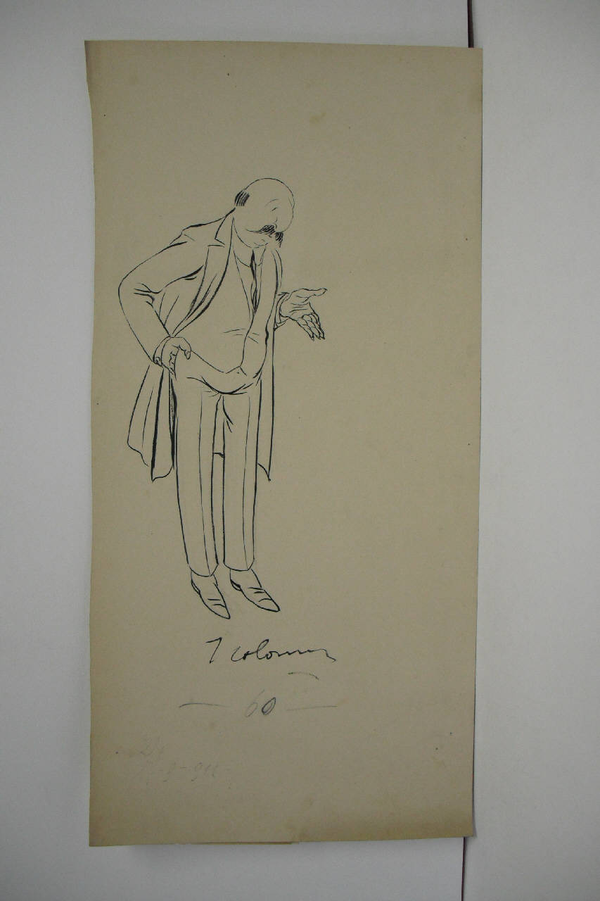 IL TIPOGRAFO CAV. D. COEN. (disegno) di Mazza, Aldo (1911/09/24 - )