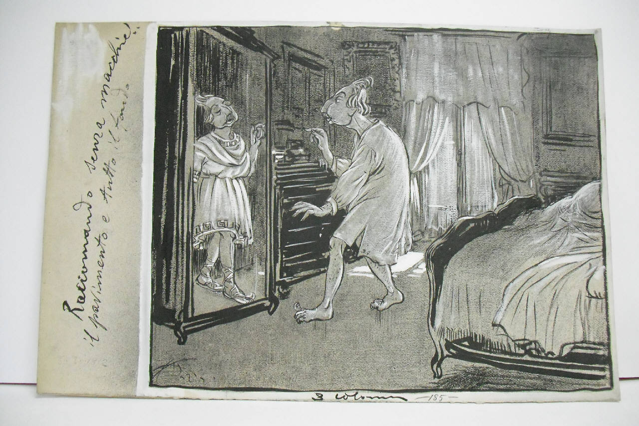 LA PROSSIMA INFORNATA DI SENATORI. (disegno) di Mazza, Aldo (1912/03/03 - )