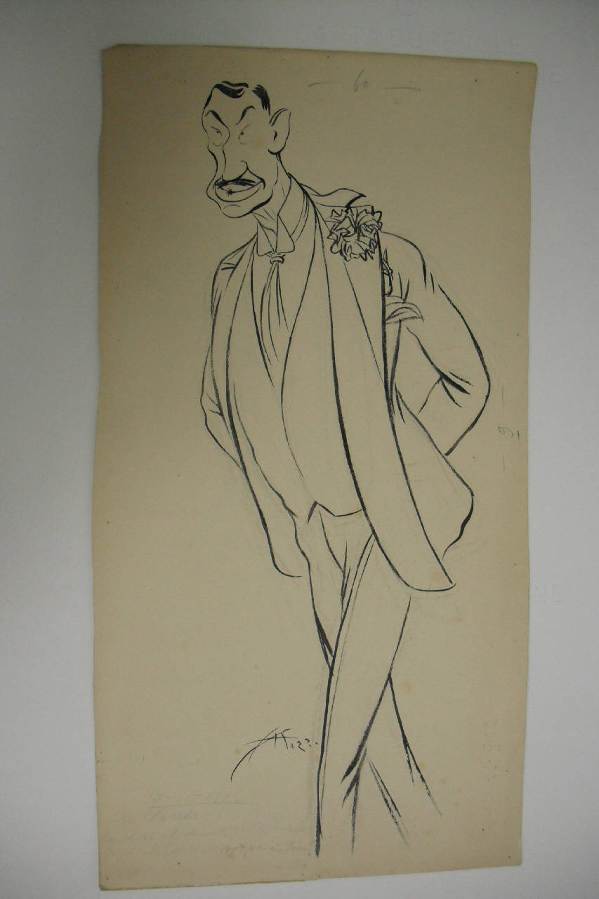 A VARESE. (disegno) di Mazza, Aldo (1912/11/17 - )