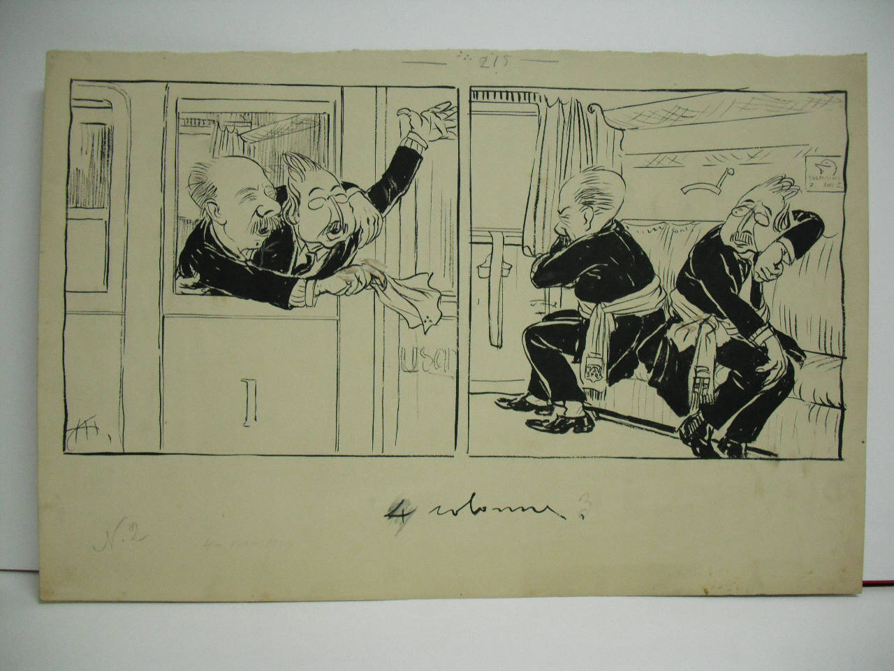 LA TOURNEE GABBA - NATHAN IN FRANCIA. (disegno) di Mazza, Aldo (1909/07/04 - )