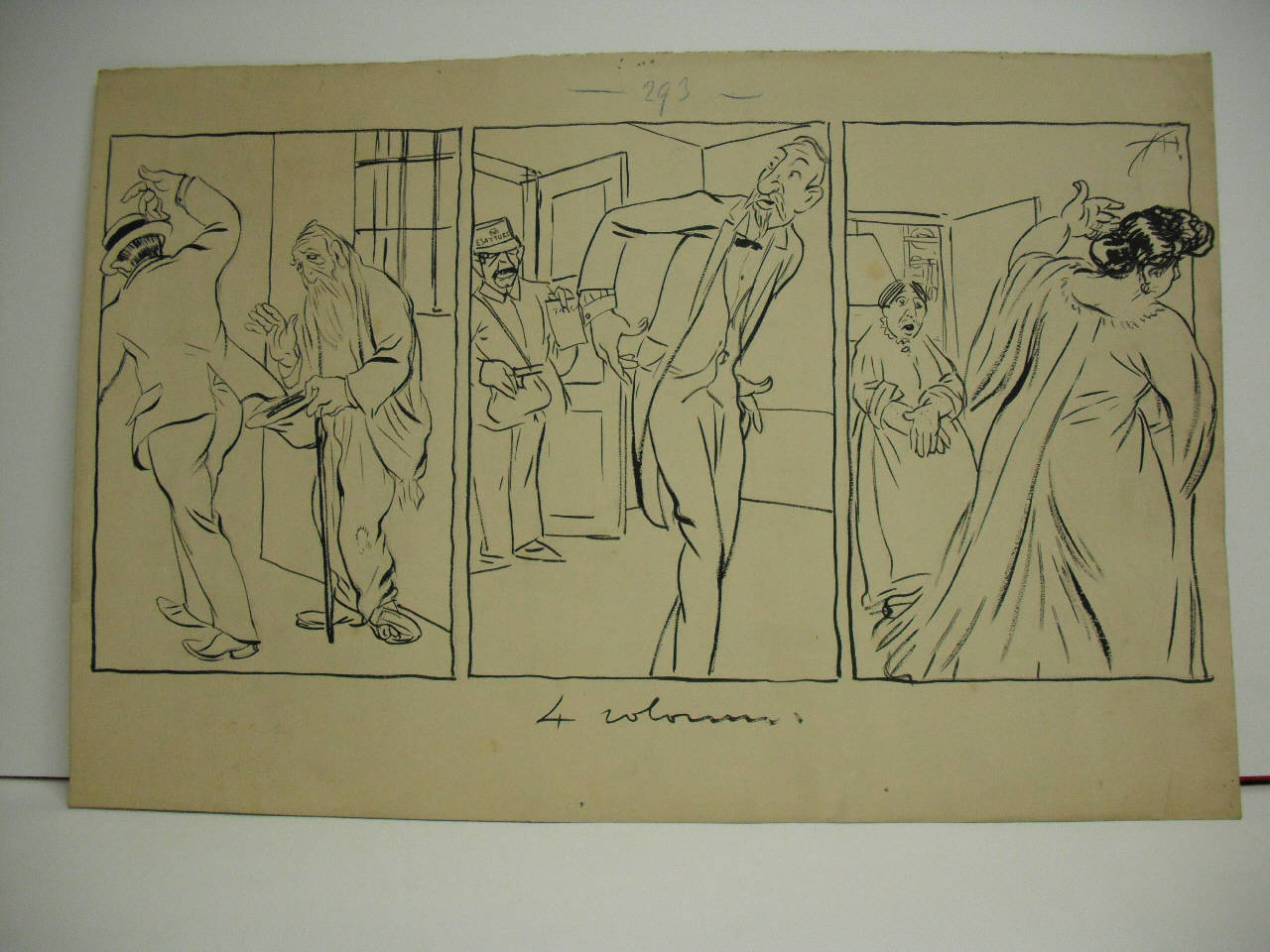 CONSEGUENZE DELLA CONQUISTA DEL POLO NORD. (disegno) di Mazza, Aldo (1909/09/05 - )