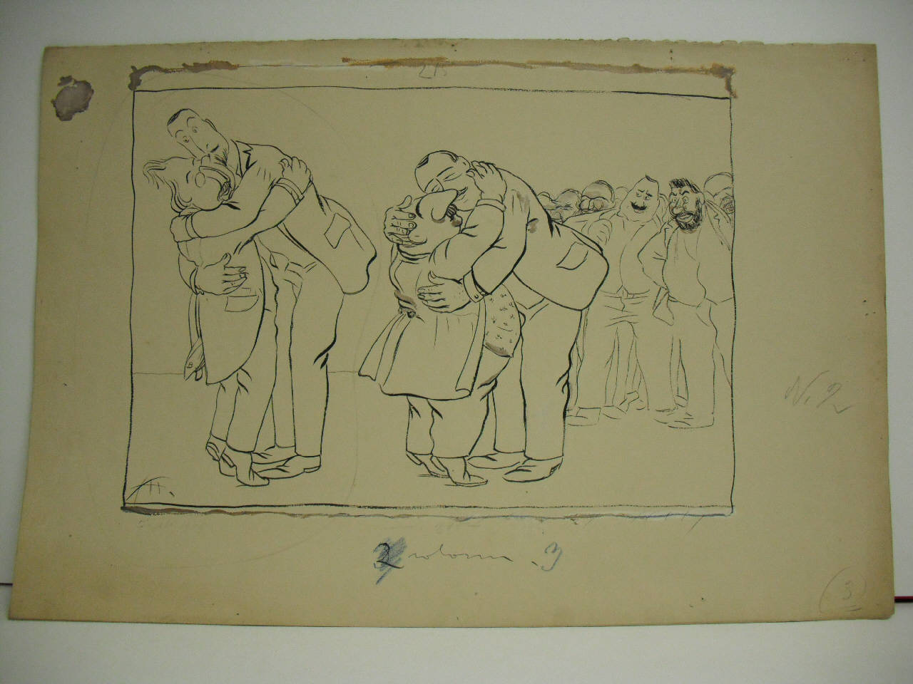 PACIE CELEPRATTA. (disegno) di Mazza, Aldo (1909/11/07 - )