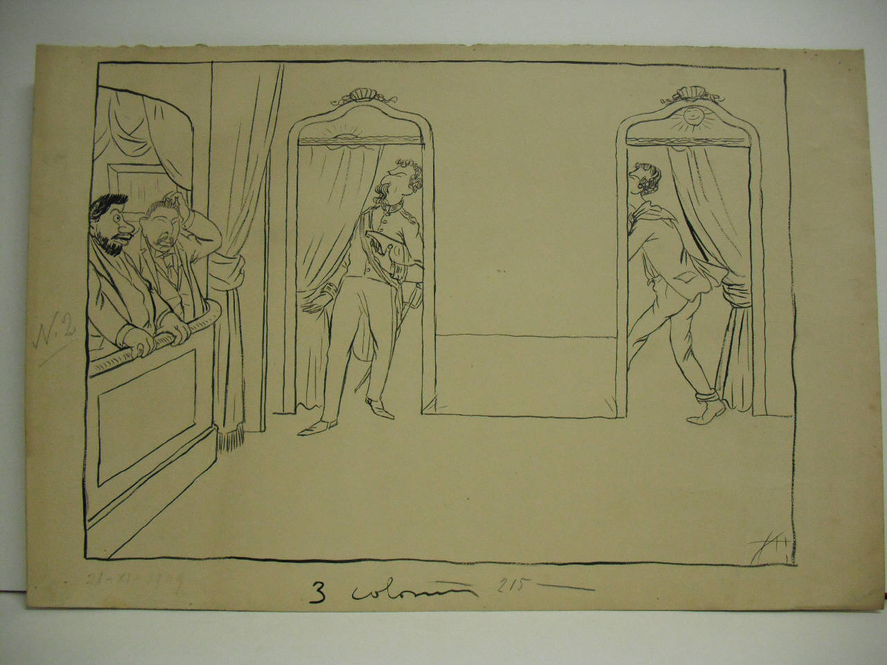 ENRICO FREGOLI. (disegno) di Mazza, Aldo (1909/11/21 - )