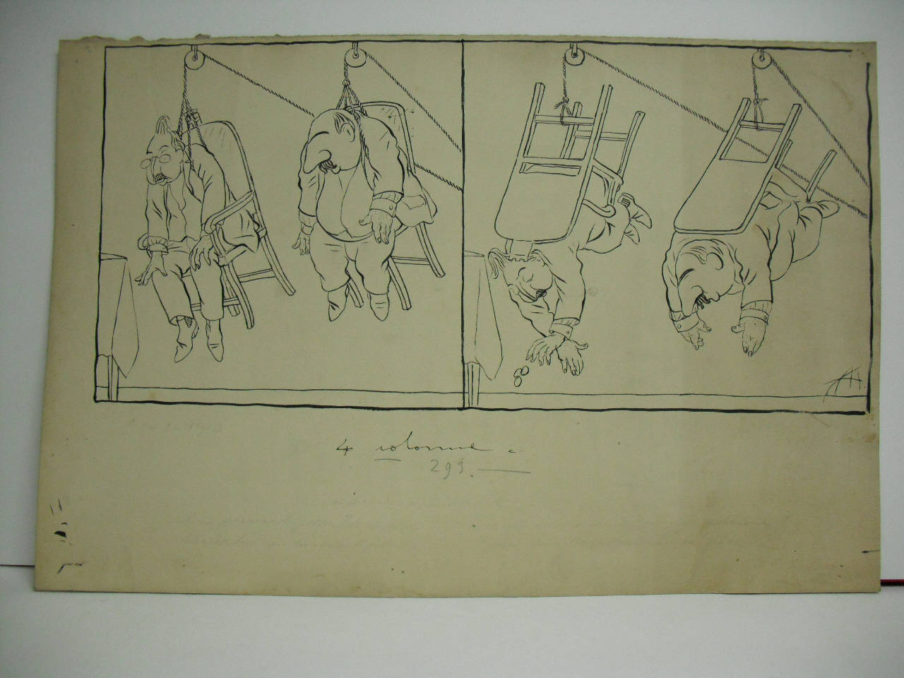 ADERENZA INVINCIBILE. (disegno) di Mazza, Aldo (1910/01/23 - )